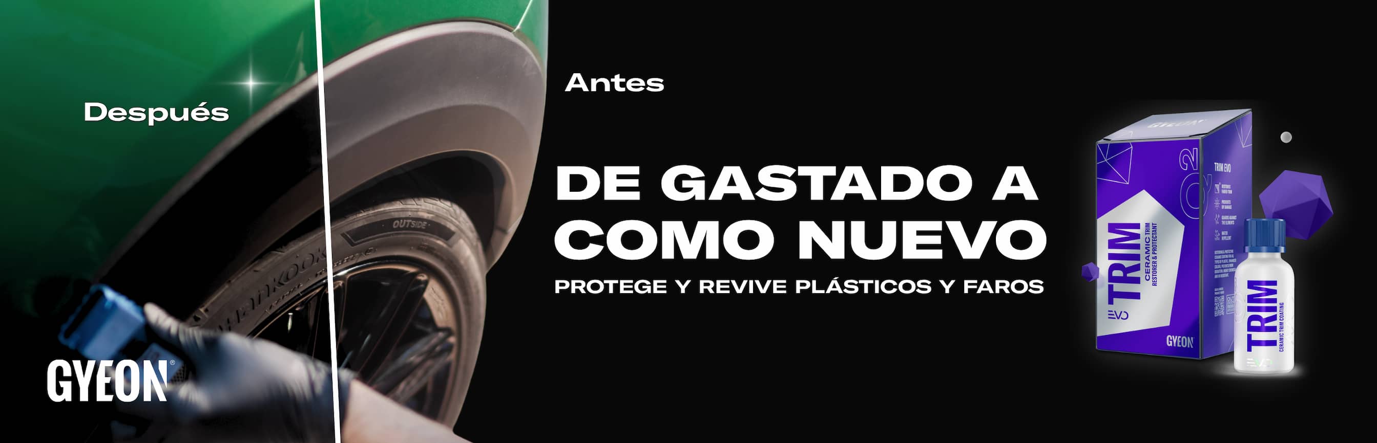 Gyeon Q² Trim EVO Coating Cerámico para Plásticos y Faros